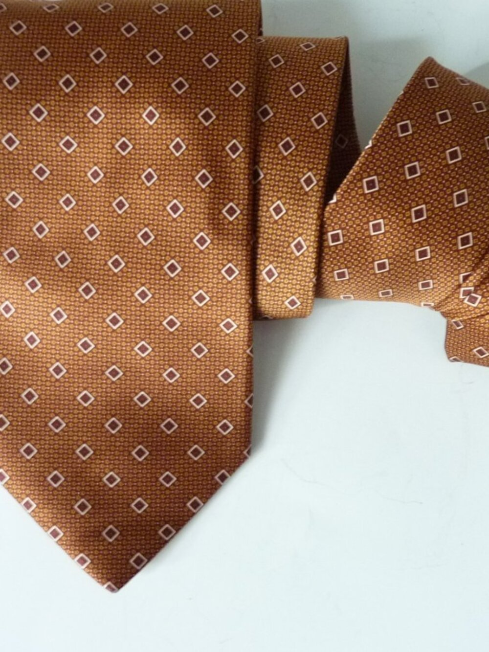 Brioni satin silk tie